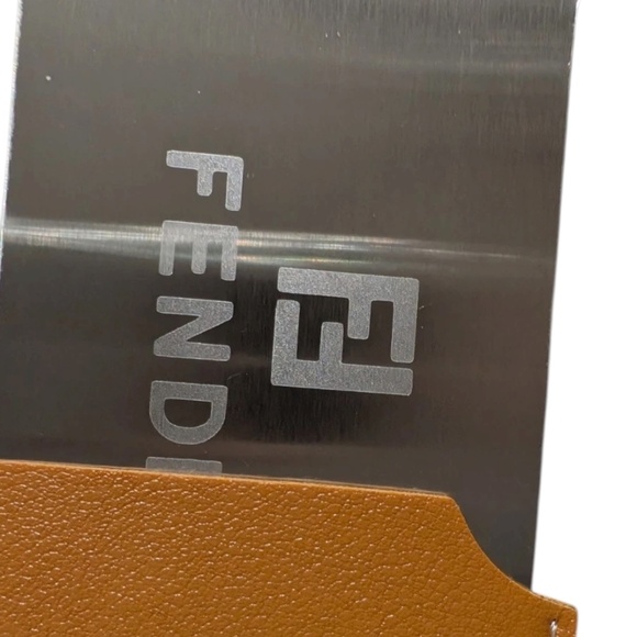 Fendi Leather Mirror & Card Holder - Picture 3 of 4